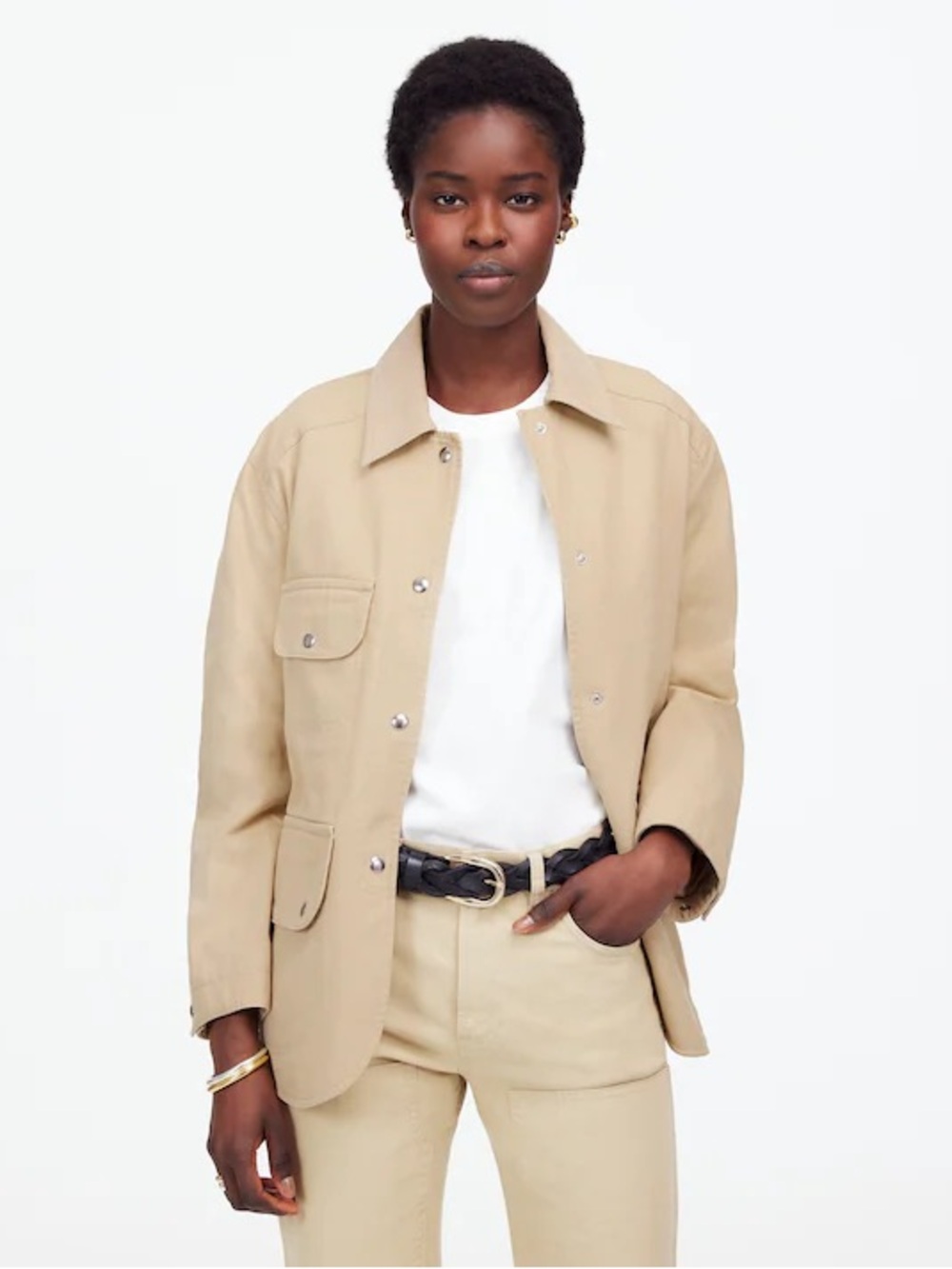 Women’s Madewell heavyweight organic cotton canvas barn jacket